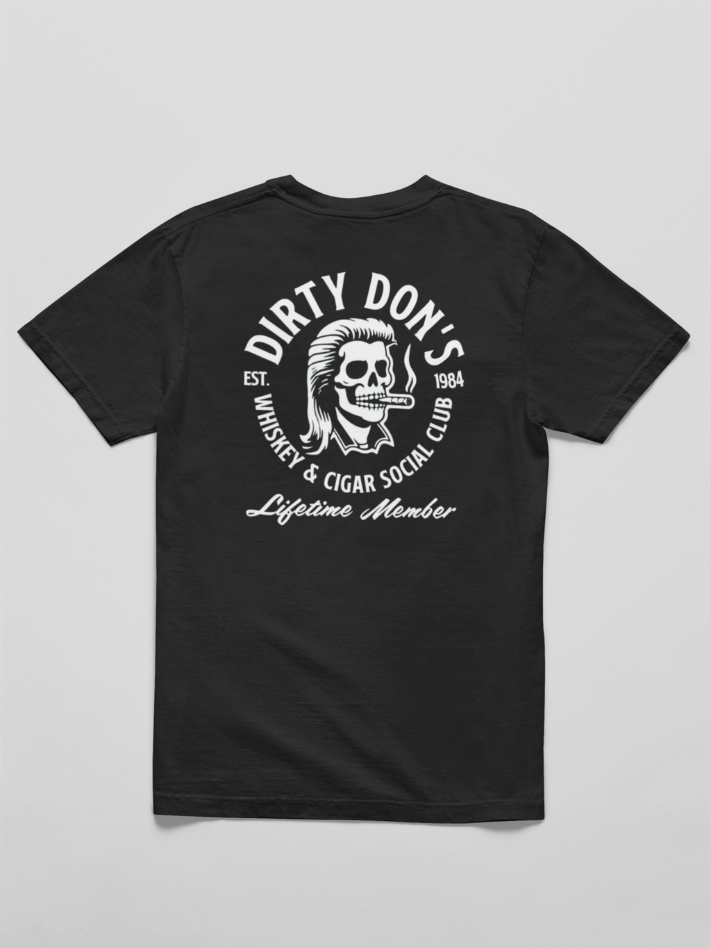 Classic Dirty Don Double Logo - Black