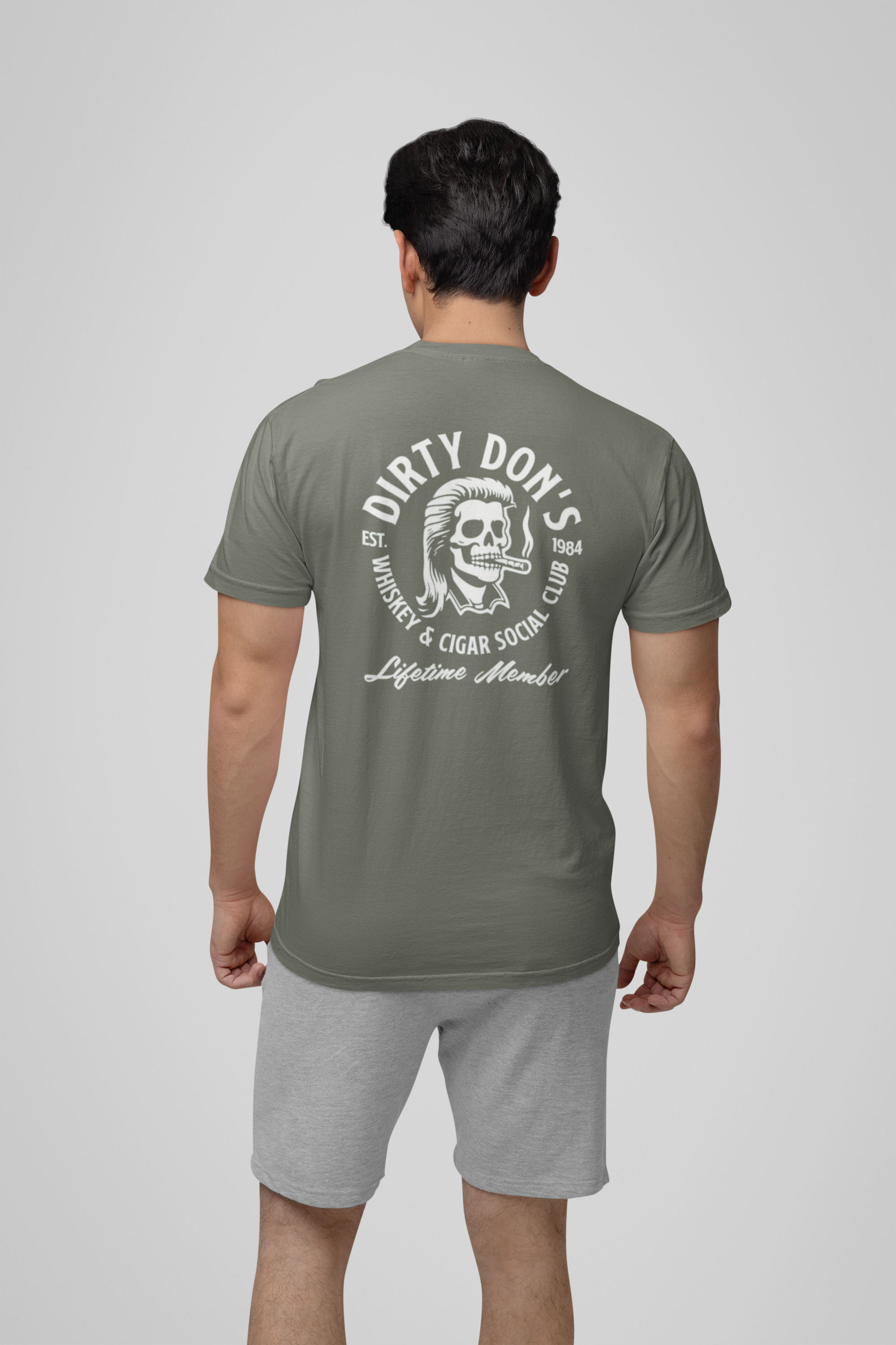 Classic Dirty Don Double Logo - Sage