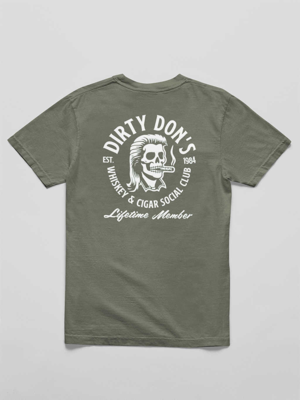 Classic Dirty Don Double Logo - Sage