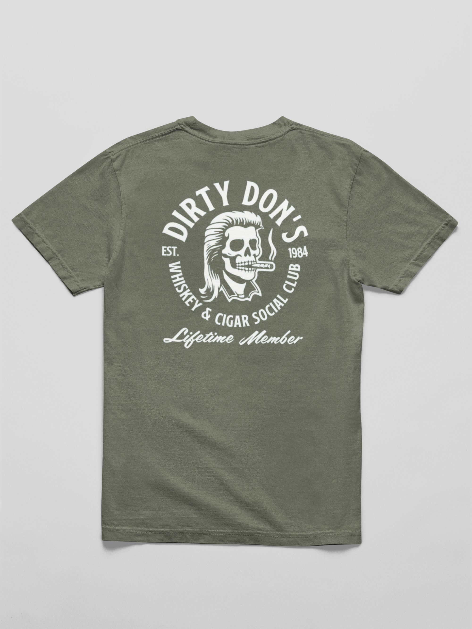 Classic Dirty Don Double Logo - Sage
